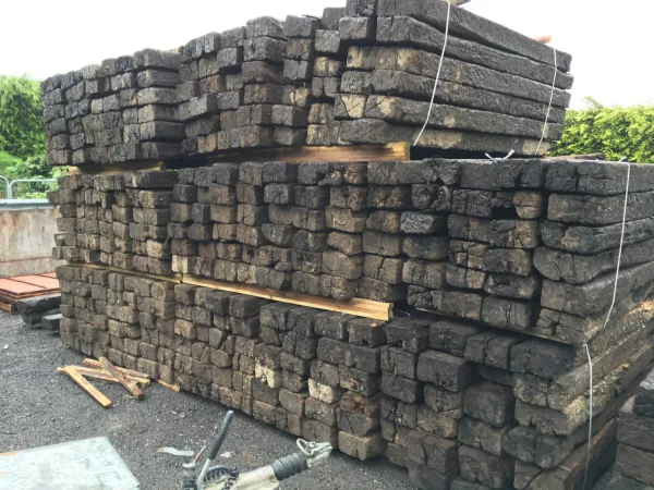 Reclaimed Railway Sleeper 2.6m