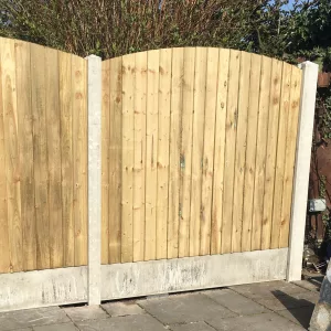 Arched Top Featheredge Panels (HD)