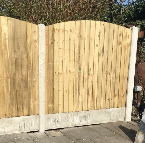 Arched Top Featheredge Panels (HD)