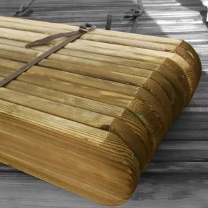 70x20mm Planed Round-Top Picket Pale