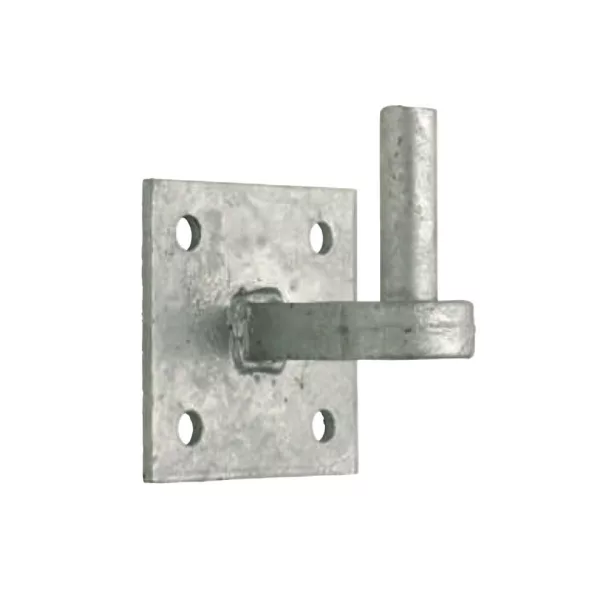 Hook to Plate 4"x4" 3/4" Pin - Galv