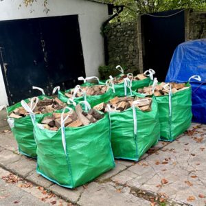 Bulk Bag Hardwood Firewood (Kiln Dried)