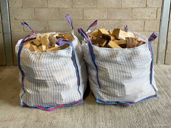 Twin Bulk Bag Hardwood Firewood (Kiln Dried)