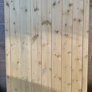 Shiplap Clad Side Gate
