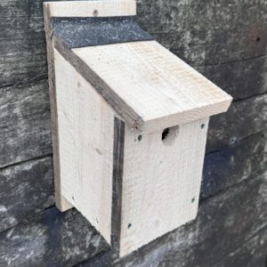 Charity Birdbox - Reclaimed Pine (£4 Donation to SARA)